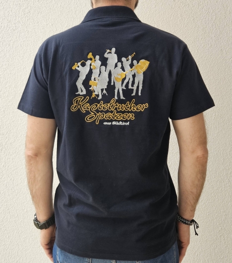 Polo Shirt   in schwarz