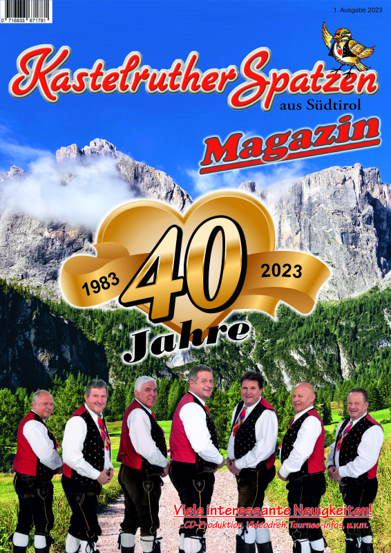 Kastelruther Spatzen - Magazin 01-2023