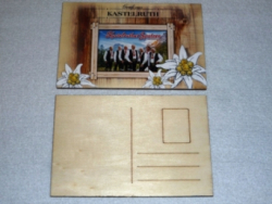 Holz-Postkarte