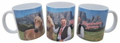 Tasse 2026 Norbert mit Haflinger Pferd